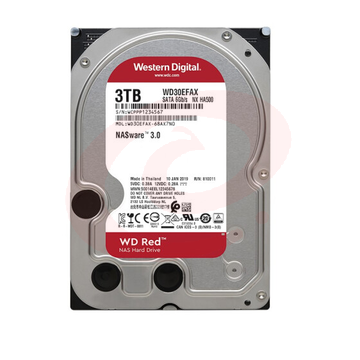 西部数据(WD)WD30EFAX红盘 3TB SATA6Gb/s 256MB 网络储存(NAS)硬盘 SKU：YDKJ18877