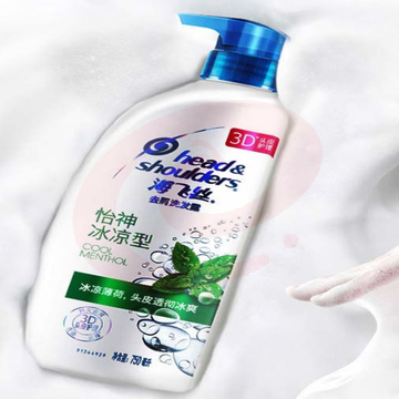 海飞丝洗发水怡神冰凉薄荷750ml 持久去屑止痒清爽 pcyg-230104093116 SKU：YDKJ18519