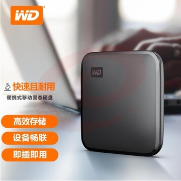 西部数据（WD）新元素seSSD移动硬盘固态 USB3.2接口type-c手机连接兼容MAC便携硬盘 480G（WDBAYN4800ABK-CESN  pcyg-230328141937 SKU：YDKJ18870