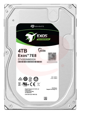 希捷(Seagate) 企业级硬盘 4TB 256MB 7200转 PMR CMR SATA 希捷银河Exos 7E8系列(ST4000NM000A)