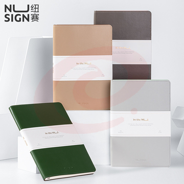 纽赛 (NUSIGN) NS203皮面本 A5-96张笔记本记事本(混)(本)pcyg-230829142147