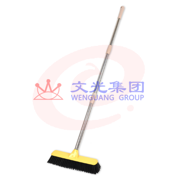  软毛刷子长杆地板刷  浴室清洁刷  刷子长31cm 杆长约120cm（可当天配送发货）