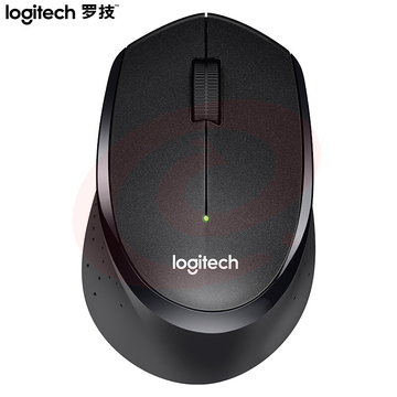罗技(Logitech) M330 鼠标 无线鼠标 办公鼠标 静音鼠标 右手鼠标 黑色 带无线2.4G接收器（可当天配送发货）