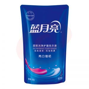 蓝月亮 500g*12袋 袋装洗衣液亮白增艳  薰衣草香（可当天配送发货）