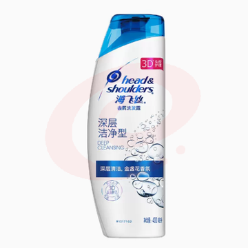 海飞丝洗发水深层洁净400ml  （可当天配送发货）