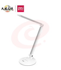 得力(deli)4301LED触控台灯(银色)  XTGM202301291351392（可当天配送发货）