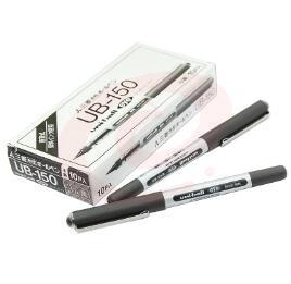 三菱UB-150直液式 0.5mm黑色10支/盒 （单位：支）（可当天配送发货）