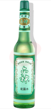 六神 195ml 花露水经典老式玻璃瓶装 清凉舒爽 祛痱止痒 夏季防痱去暑祛除气味去痱（可当天配送发货）