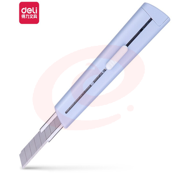 得力2038壁纸刀/美工刀 （24把/盒 整盒起售）（可当天配送发货）
