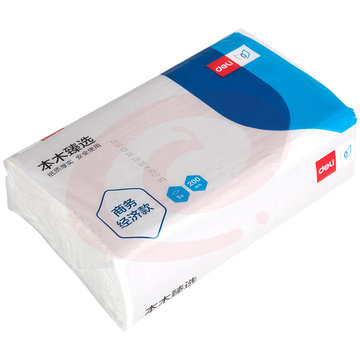 得力CC1200-02抽式擦手纸(白) (单位：包)