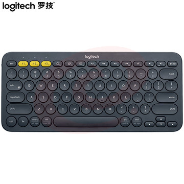 罗技（Logitech）K380 键盘 蓝牙键盘 深灰色