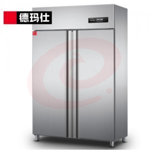 德玛仕 DEMASHI RTD980PD-1 消毒柜 热风循环双门 高温 立式商用  不锈钢餐具消毒碗柜