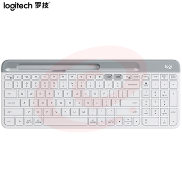 罗技（Logitech）K580 键盘 蓝牙键盘 芍药白 SKU：YDKJ20565