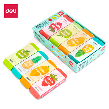 得力(deli)71050 12块橡皮擦 