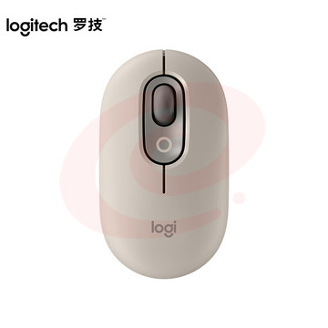 罗技（Logitech）POP MOUSE无线鼠标 蓝牙鼠标 办公鼠标-烟云灰