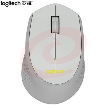 罗技（Logitech）M275 鼠标 无线鼠标 办公鼠标 右手鼠标 灰色 带无线2.4G接收器