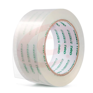 得力(Deli) 打包胶带 办公用品 30325 透明封箱胶带 60mm*100y 单卷装