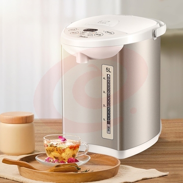 美的(Midea)电热水瓶热水壶电水壶304不锈钢水壶热水瓶5L多段温控电水壶双层防烫烧水壶MK-SP50Colour201