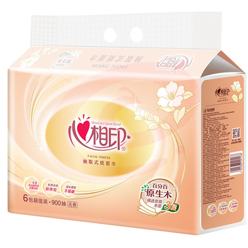 心相印DT26200 心相印 DT26200 经典系列3层150抽 6包/提 6包/提 10提/箱  TJZ202304271435233