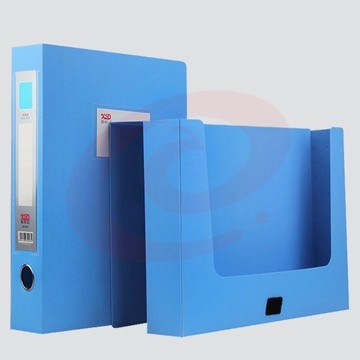 文件盒5.5cm   XYY4305 A4档案盒 粘扣设计5.5cm 档案档案盒 pp材质档案盒 