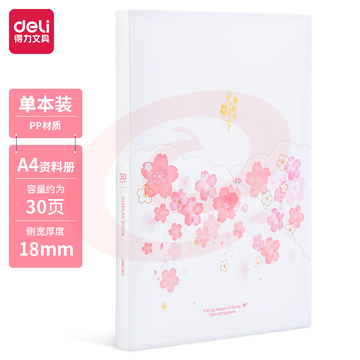 得力72642_30页资料册(红)(个)XTGM02240922486882