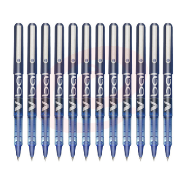 日本百乐 BL-VB5 蓝色 直液式走珠笔中性笔签字笔 0.5mm 12支装/盒(偏远区域下单请电话咨询)