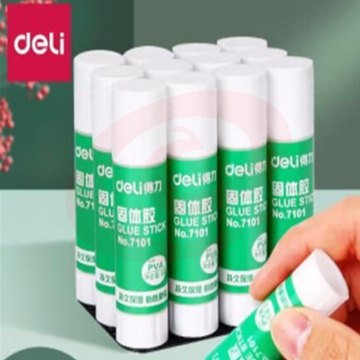 得力 7101Z 固体胶棒 9g (单位：支) 白
