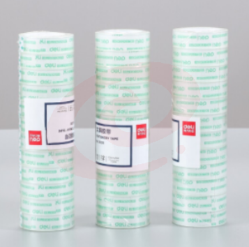 得力30011文具胶带12mm*14y*38um(12卷/筒）