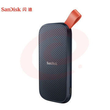 闪迪 SDSSDE30-1TB-Z25 移动硬盘 固态（PSSD）极速移动版 传输速度520MB/s 1TB