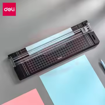 得力 14251 小型裁纸刀 A4 黑色