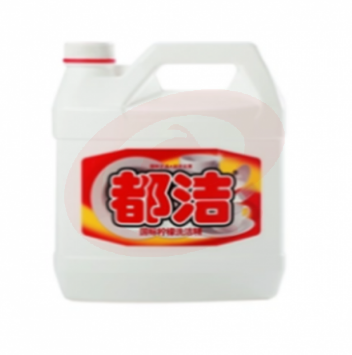 都洁 洗洁精 柠檬 餐具洗洁精洗涤灵洁洁灵 去油去污 洗洁精5kg