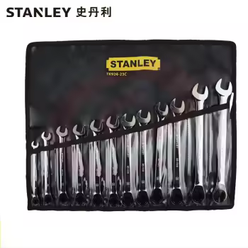 史丹利 TK924-23C 12件公制棘开两用快扳套装(单位套)