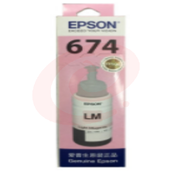 爱普生（EPSON）T6746 浅洋红色原装墨水（适用于L801/L805/L810/L850/L1800） SKU：YDKJ23029