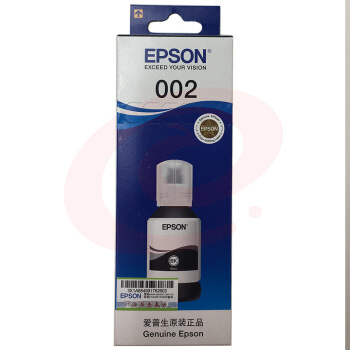 爱普生 T03X1 原装墨水 002系列 黑色(单位瓶)