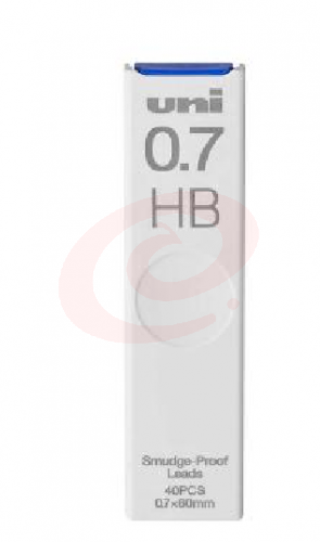 笔芯 三菱笔芯 笔芯替芯自动铅笔笔芯0.7mm 40根/盒