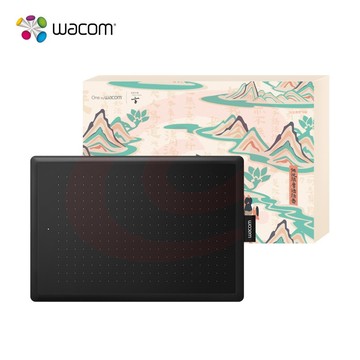 Wacom 和冠 one by wacom入门数位板手绘板电脑手写板写字绘画板绘图板电子画板画图板 CTL-672敦煌版（中号）新老包装随机发