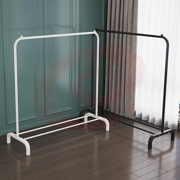 晾衣架家用卧室挂衣架 简易衣架   黑色 110cm  货号：GD