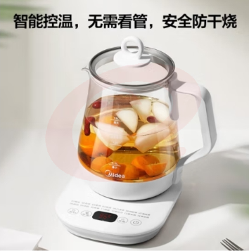 美的(Midea)养生壶 1.5L 大容量烧水壶 SKU：YDKJ27202