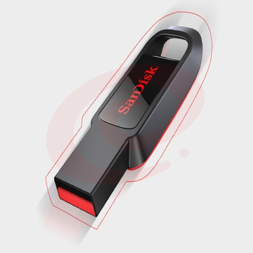 闪迪（SanDisk） 迷你办公加密优盘 酷皓(CZ61) 16G