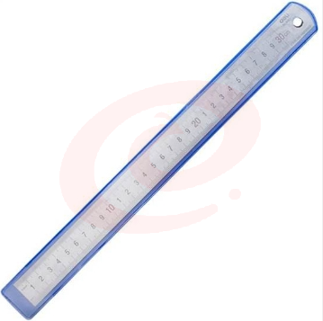 得力 8463 钢直尺 30CM