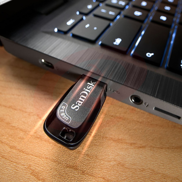 闪迪(SanDisk)128GB USB3.0 U盘 CZ410酷邃 商务办公优选 SKU：YDKJ27296