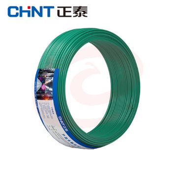 正泰 BV-2.5平方 单芯单股 塑铜线 绿色 100米/盘 