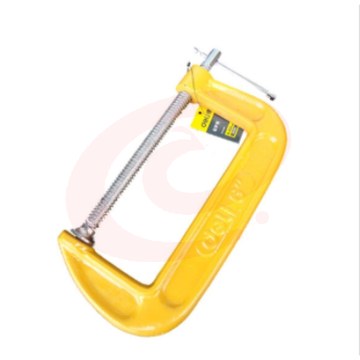 得力(deli) G字夹C型木工夹子4寸 木工夹紧器快速夹具固定器磨具夹 DL-G204