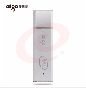 爱国者 aigo U盘 U320 128G (银色) USB3.0 SKU：YDKJ28609