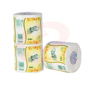 清风原木纯品3层卷筒卫生纸10卷/提