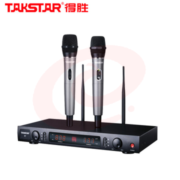 得胜(TAKSTAR) X7 UHF长距离无线麦克风 校园500米无线话筒 SKU：YDKJ28489