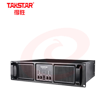 得胜(TAKSTAR)EKA-406N 定压定阻功放机 四通道专业功率放大器 高保真HIFI立体声纯后级功放 SKU：YDKJ28205