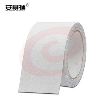 安赛瑞 防滑地贴保护膜 防滑耐磨地标保护层 透明磨砂地贴膜 防滑胶带 110mm×50m 28064