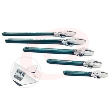世达(SATA)活动扳手多功能活口扳手工具 沾塑欧式15英寸 47253