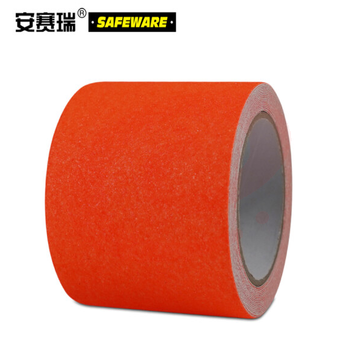 安赛瑞 彩色防滑胶带(橙)100mm×5m 校园专用防滑胶带 防滑贴 11903 SKU：YDKJ27851